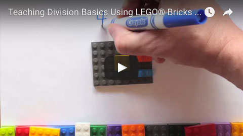 Division Basics YouTube Video - Brick Math Series